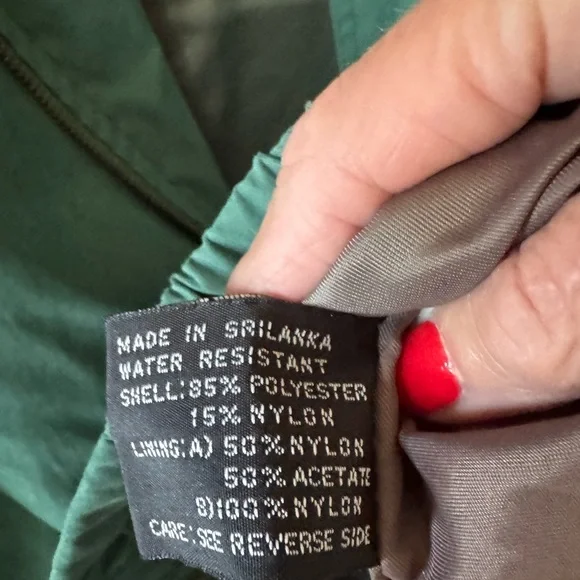 Pro Am Golf Windbreaker, XL, Masters Green, zip front with collar NWOT - Picture 12 of 12